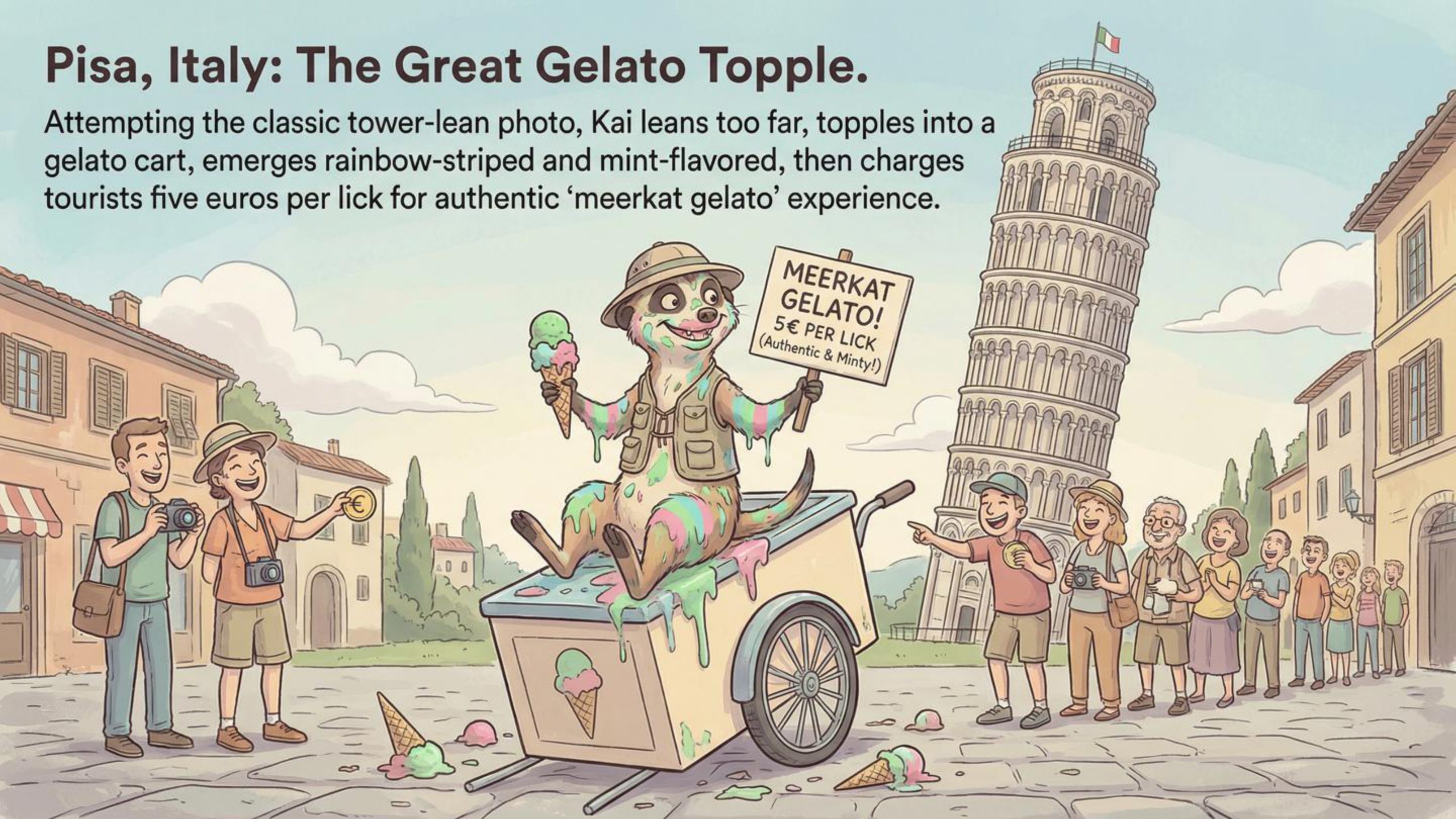 Kai Pisa Gelato page