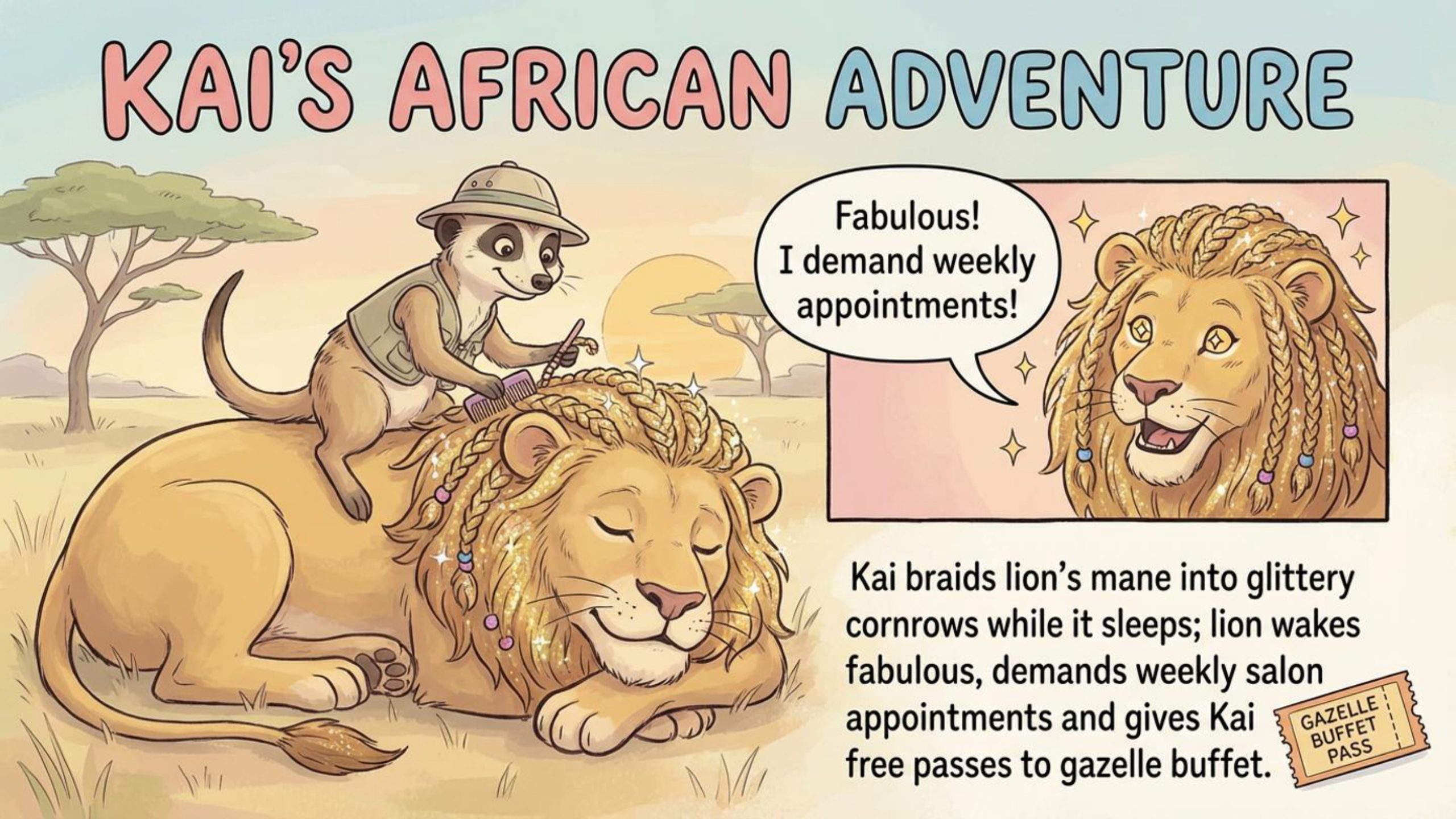Kai African Adventure page